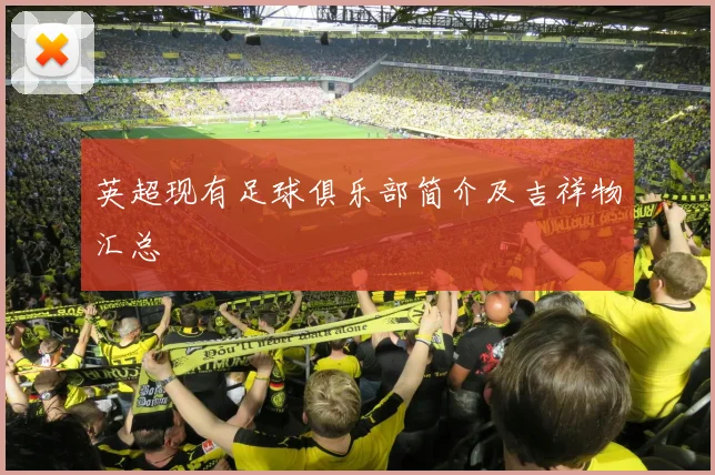 英超现有足球俱乐部简介及吉祥物汇总
